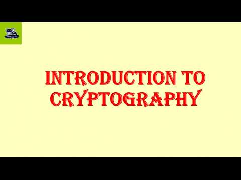 Introduction to Cryptography /CS 409 Cryptography & Network Security -Part 1