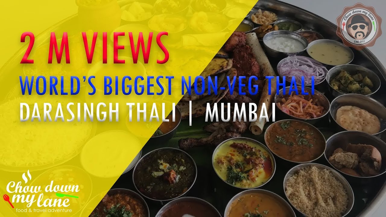 Mumbai's Largest Non-Veg Thali at Dara Singh Thaali 🍽️