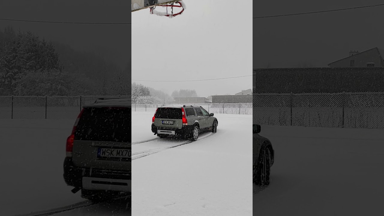 Enjoying Fresh Snow in XC70 D5 AWD Haldex ❄️