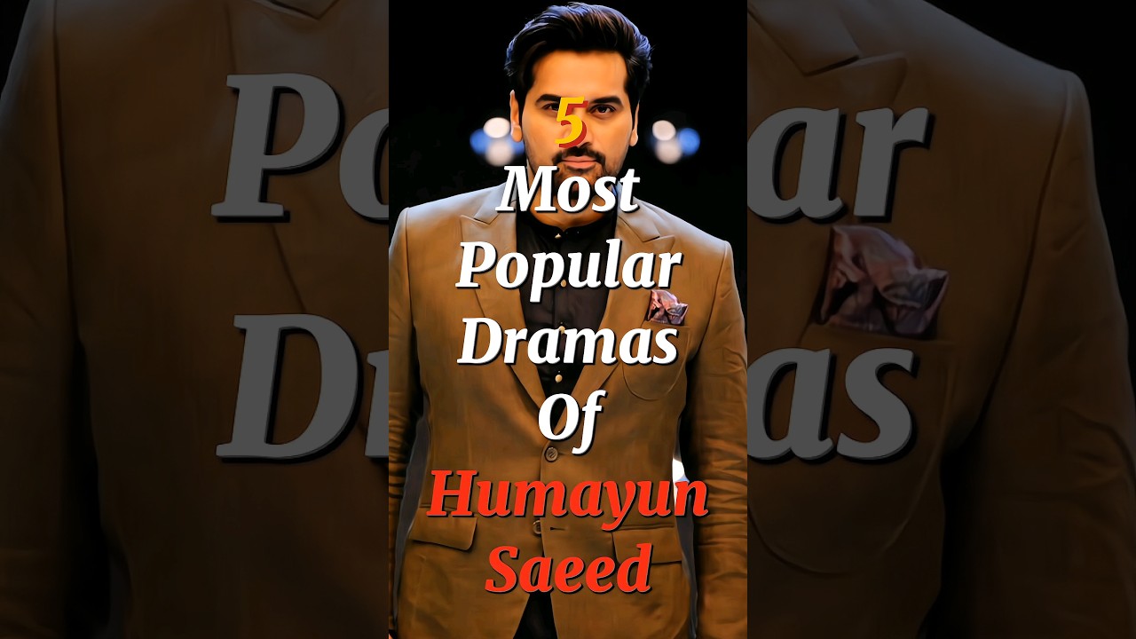 5 Top 5 Humayun Saeed Dramas 🎬