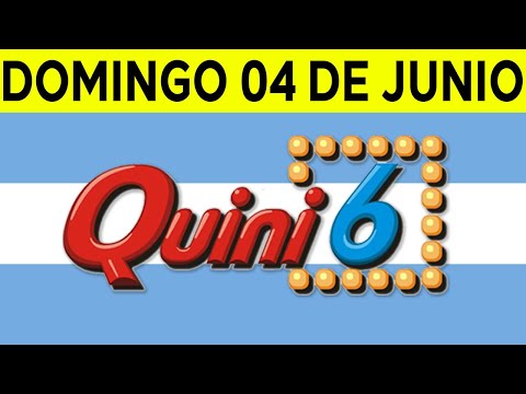 Resultados del sorteo quini 6 del Domingo 4 de Junio del 2023