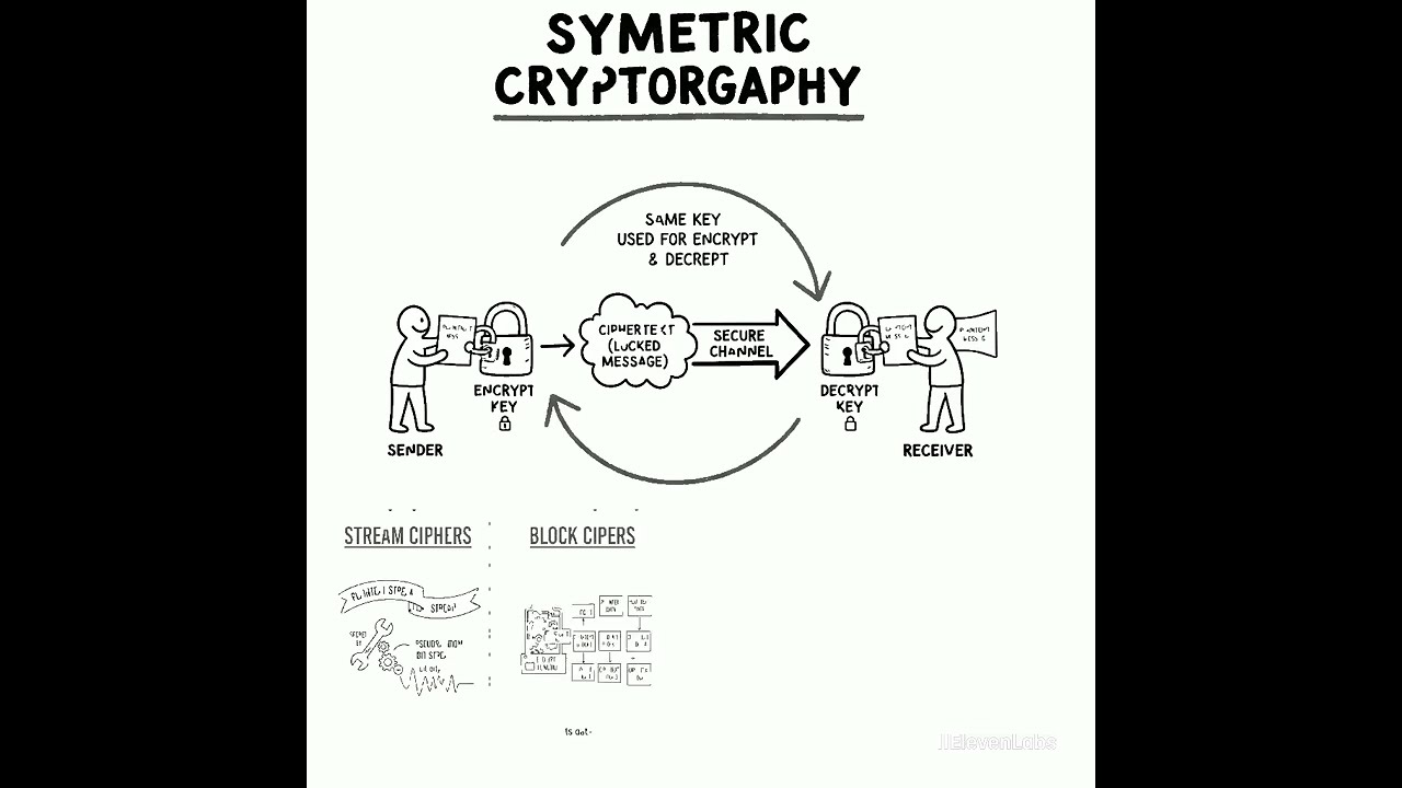 Understanding Symmetric Key Encryption 🔐 for Cybersecurity