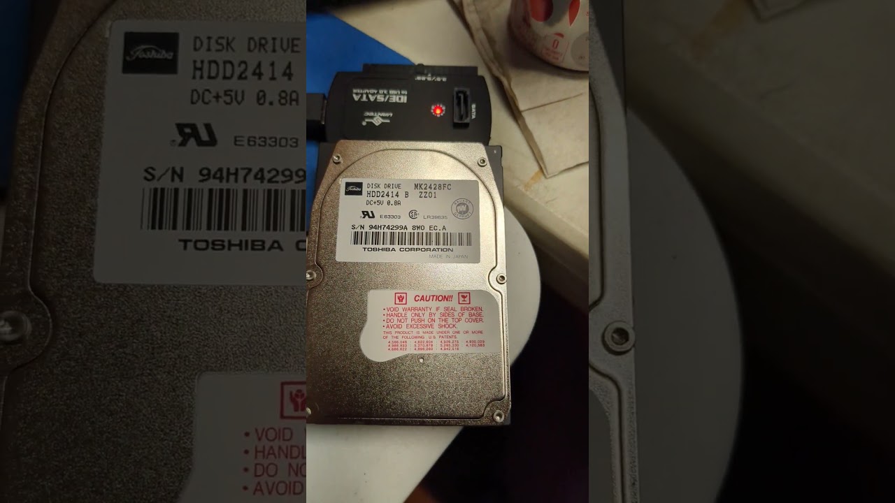 Listen to the Final Sound of a Dying Hard Drive 💾