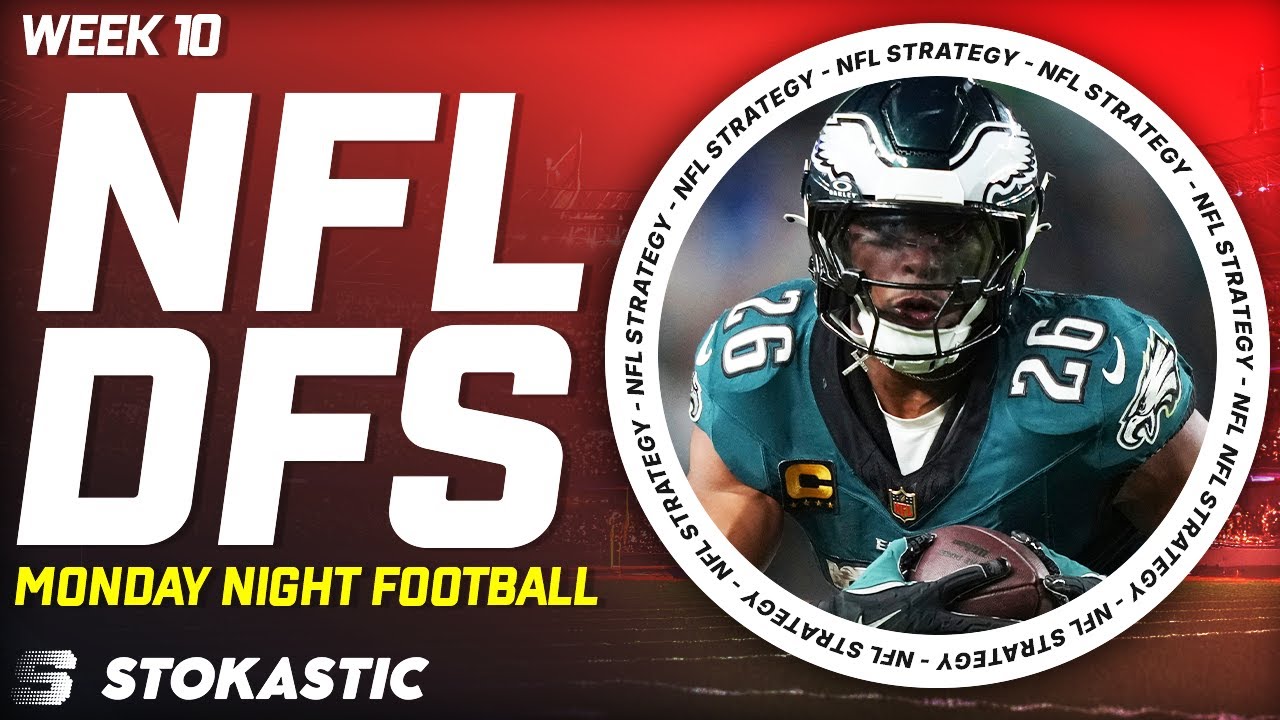 Eagles vs Packers Showdown Strategy MNF Week 10 DFS Picks | NFL DFS Strategy