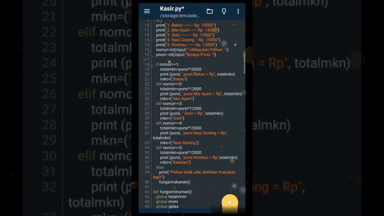 Cara Mudah Membuat Program Kasir Sederhana dengan Python 🧾