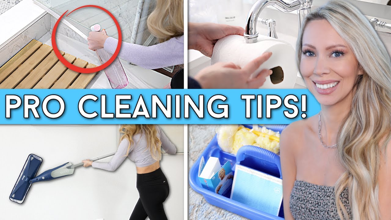 22 Expert Cleaning Tips That CHANGE THE GAME!!