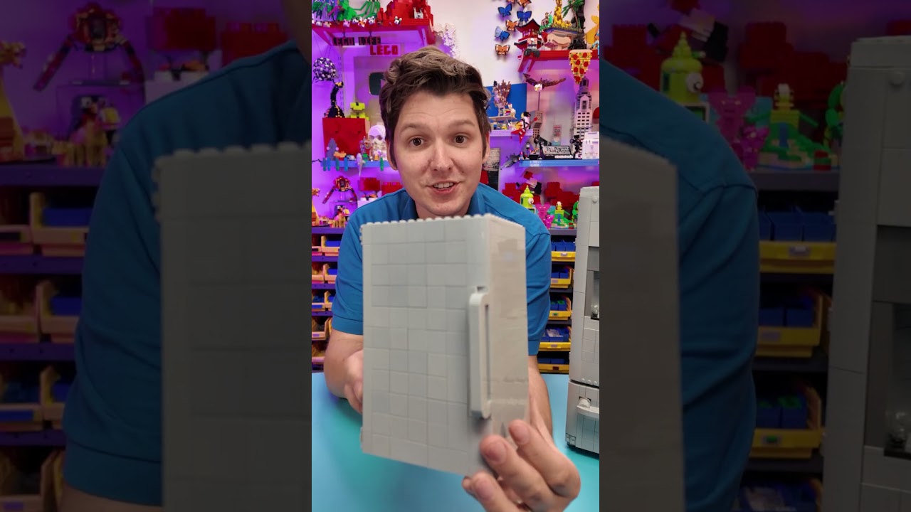 Mini LEGO Refrigerator 🧊