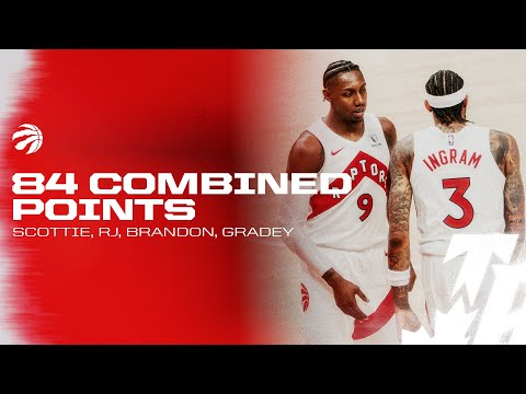 Scottie, Brandon, Gradey & RJ Combine for 84 Points vs Hawks | October 22, 2025