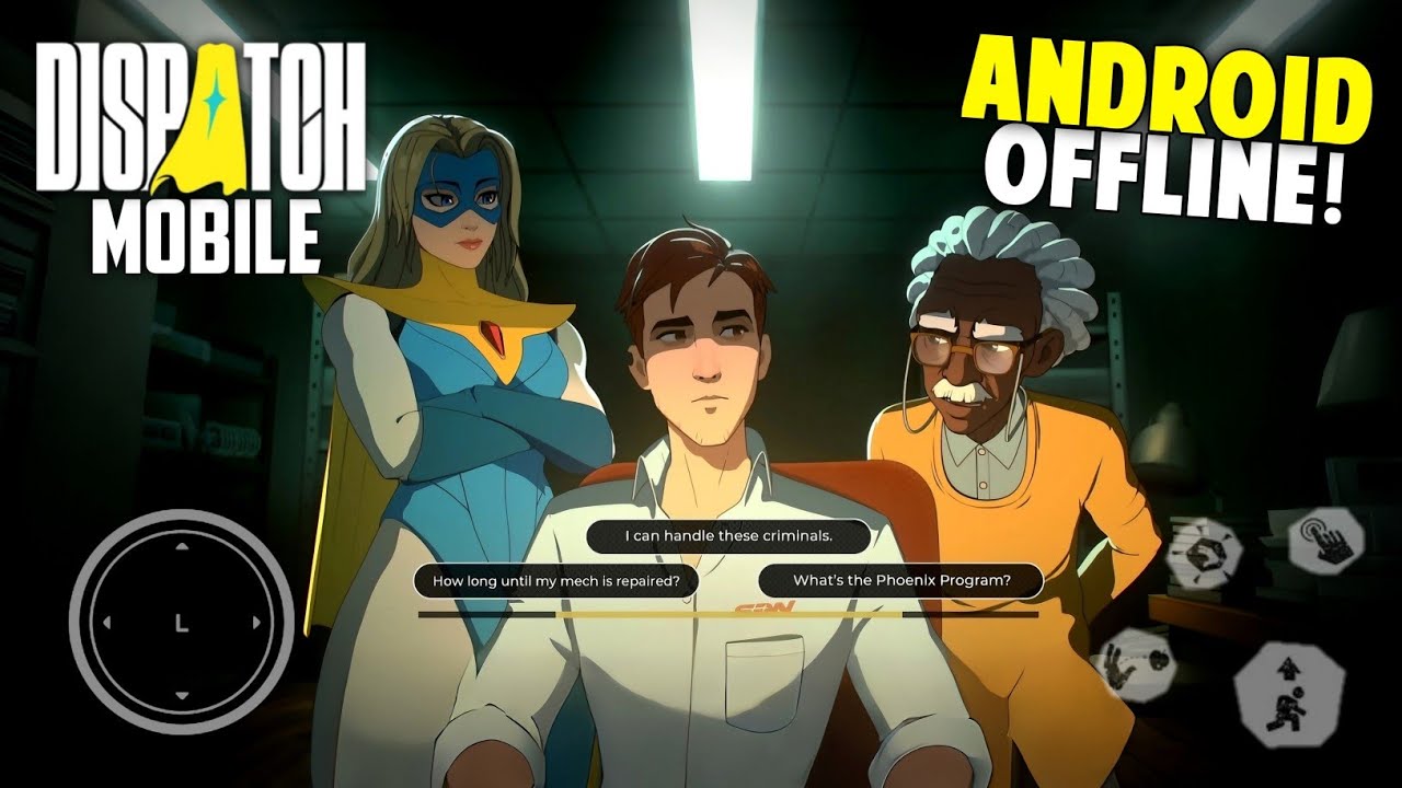 🔥 Play Dispatch on Mobile – Full Setup & 60FPS Gameplay (Offline) | Epic Superhero Mecha Adventure