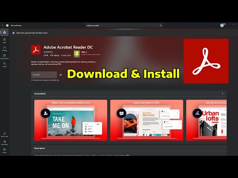 How To Download & Install Adobe Acrobat Reader DC in Windows