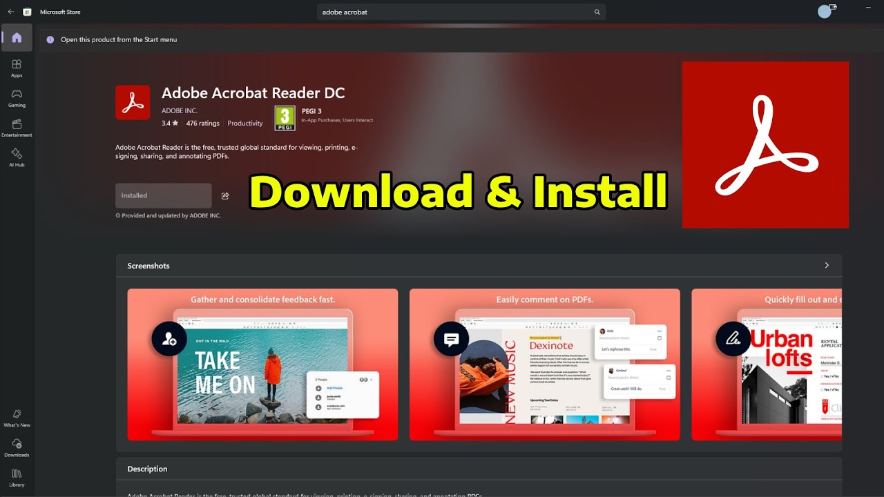 Easy Step-by-Step Guide to Download & Install Adobe Acrobat Reader DC on Windows 🖥️