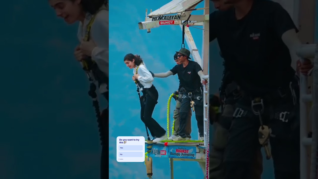 Thrilling Bungee Jump Adventure π