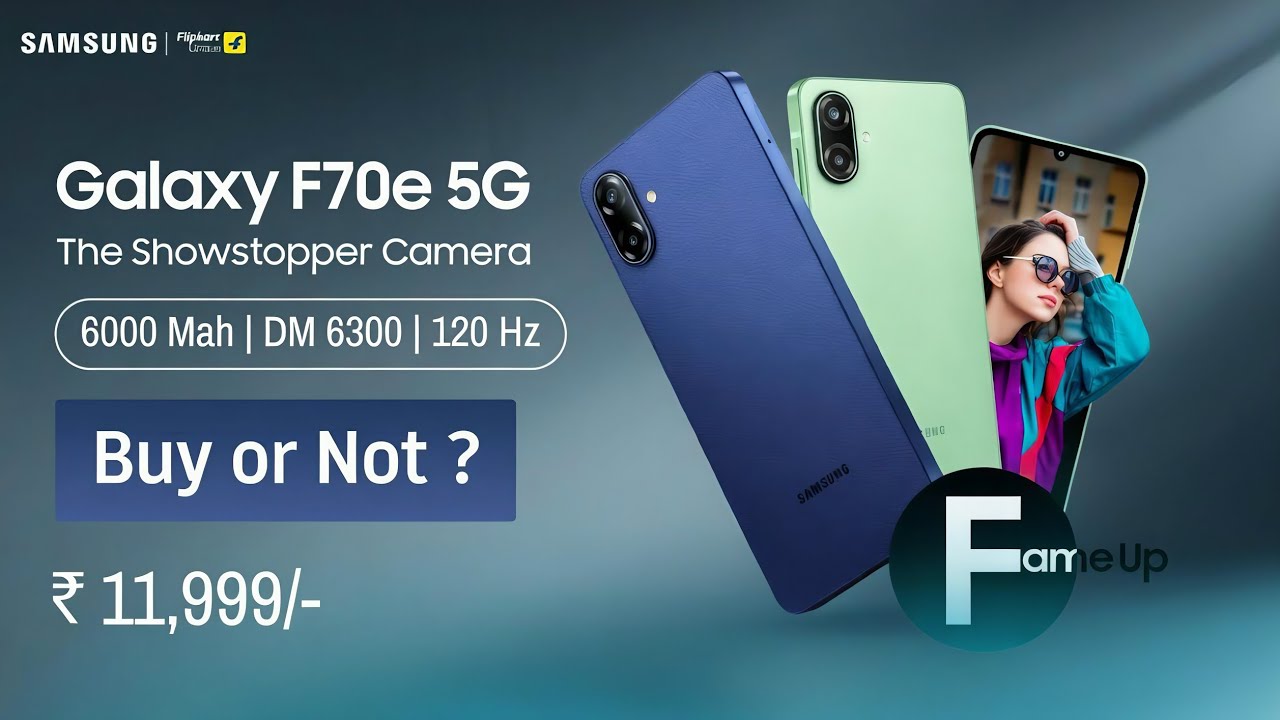 Samsung Galaxy F70e 5G Price & Specs in India 📱