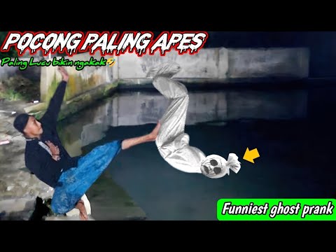Prank Pocong Paling Apes || Kompilasi Prank Hantu Lucu Paling Gokil Bikin Ngakak🤣🤣