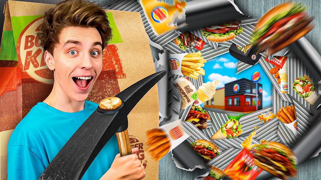 Побег из 100 слоёв Бургер Кинга: испытание на прочность и поиск ценного золота