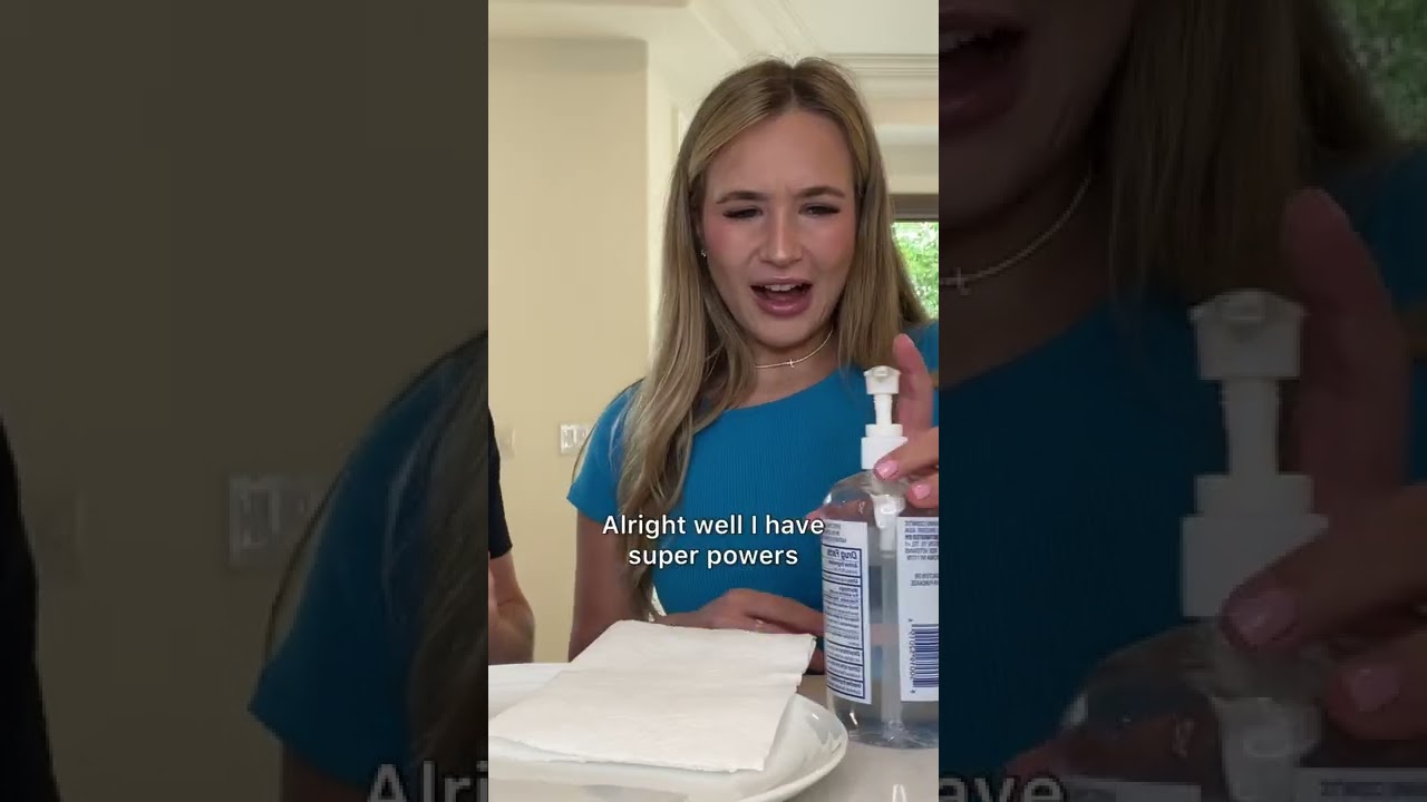 Hand Sanitizer Lights On Fire?!