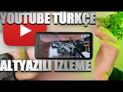 YouTube türkçe altyazılı izleme YENİ YÖNTEM | Yabancı dildeki videoyu türkçe altyazılı izle #2