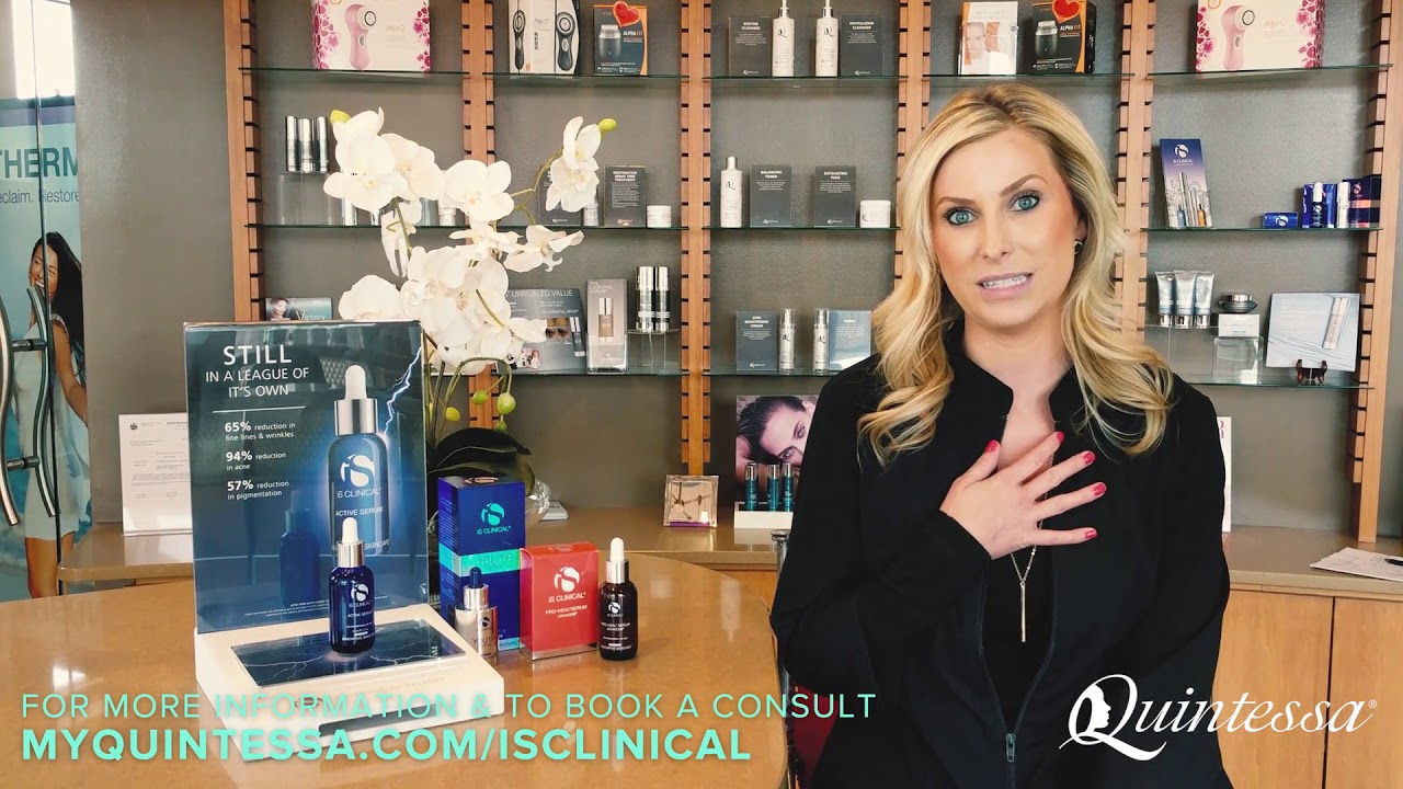 iS Clinical Skincare Review: Shop at Quintessa Aesthetic Center