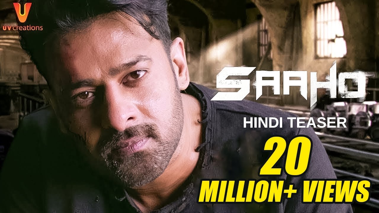 Saaho Hindi Teaser | Prabhas & Sujeeth 🎬