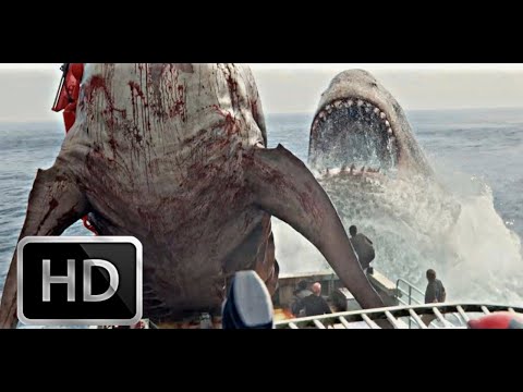 The Meg - Second Megalodon Shark Appears Scene (2018) Movie Clip