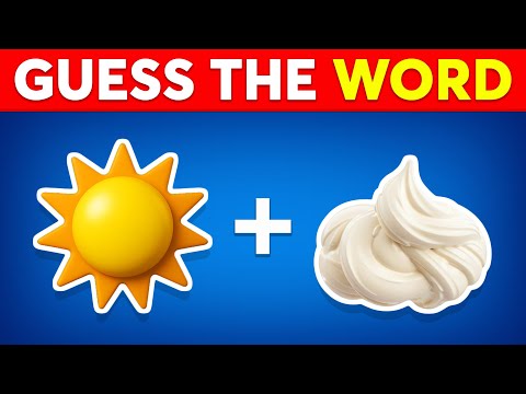 Can You Guess The Word By Emojis 🤔 Emoji Quiz Challenge 2025