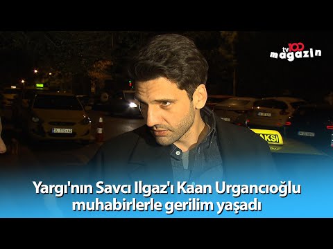 Yargı'nın Savcı Ilgaz'ı Kaan Urgancıoğlu muhabirlerle gerilim yaşadı