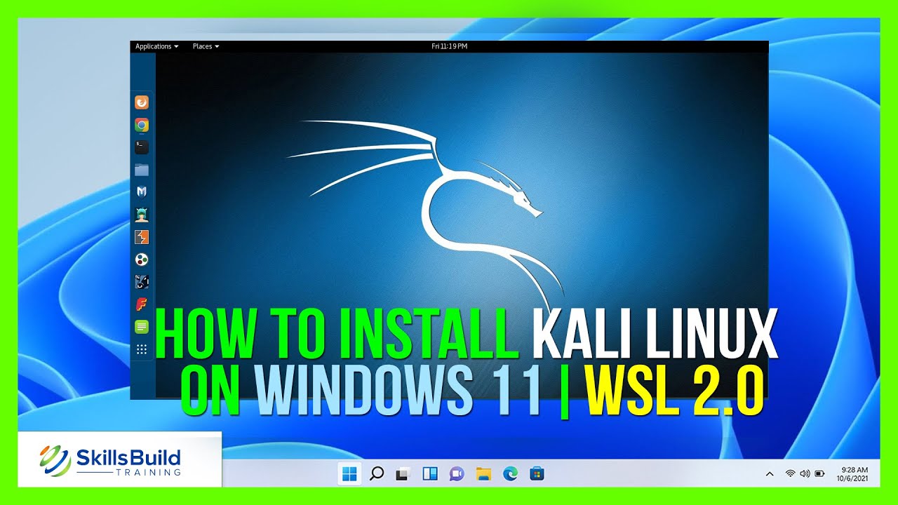 Install Kali Linux GUI on Windows 11 with WSL2