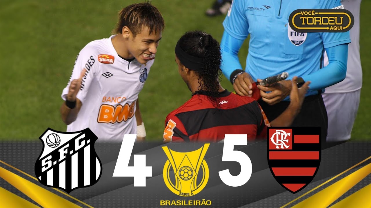 Santos 4-5 Flamengo | Brasileiro 2011 Compacto
