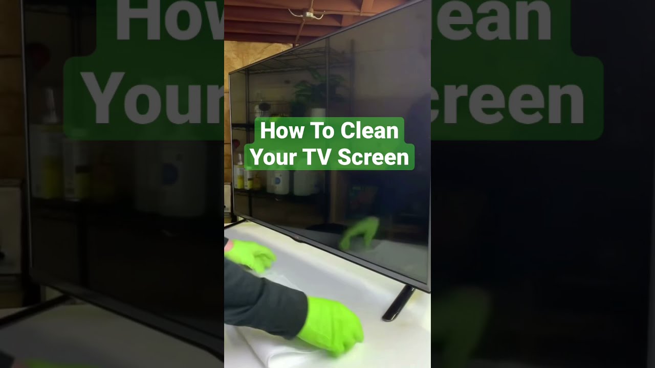 Easy Tips to Clean Your TV Screen Safely 🧼