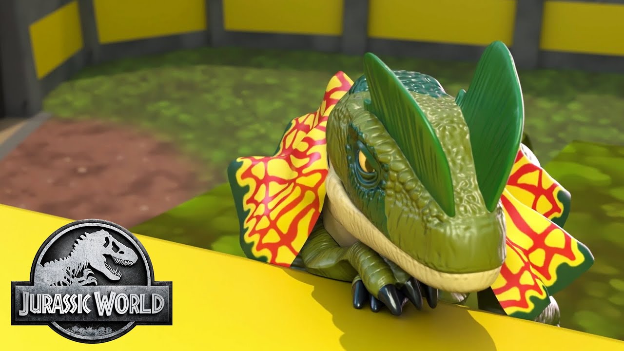 Lonely Dilophosaurus | Jurassic World Kids Show 🦖