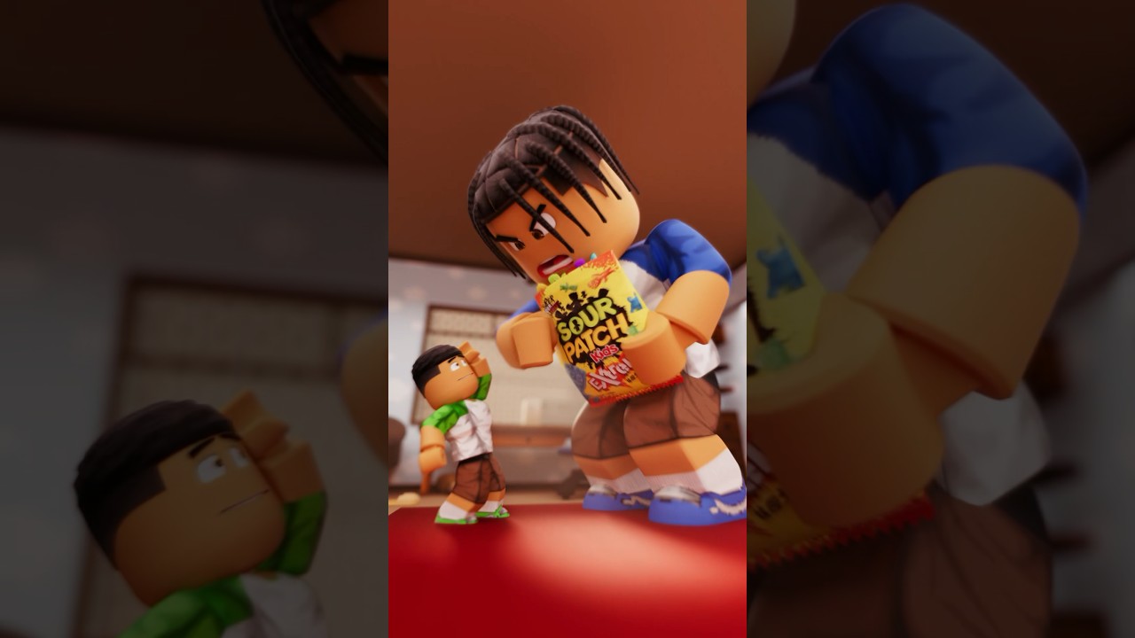 When You’re Forced To Share #shorts #roblox | The Prince Family Clubhouse