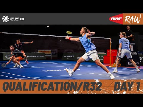 HYLO Open 2025 | Day 1 | Court 1 | Qualification/Round of 32