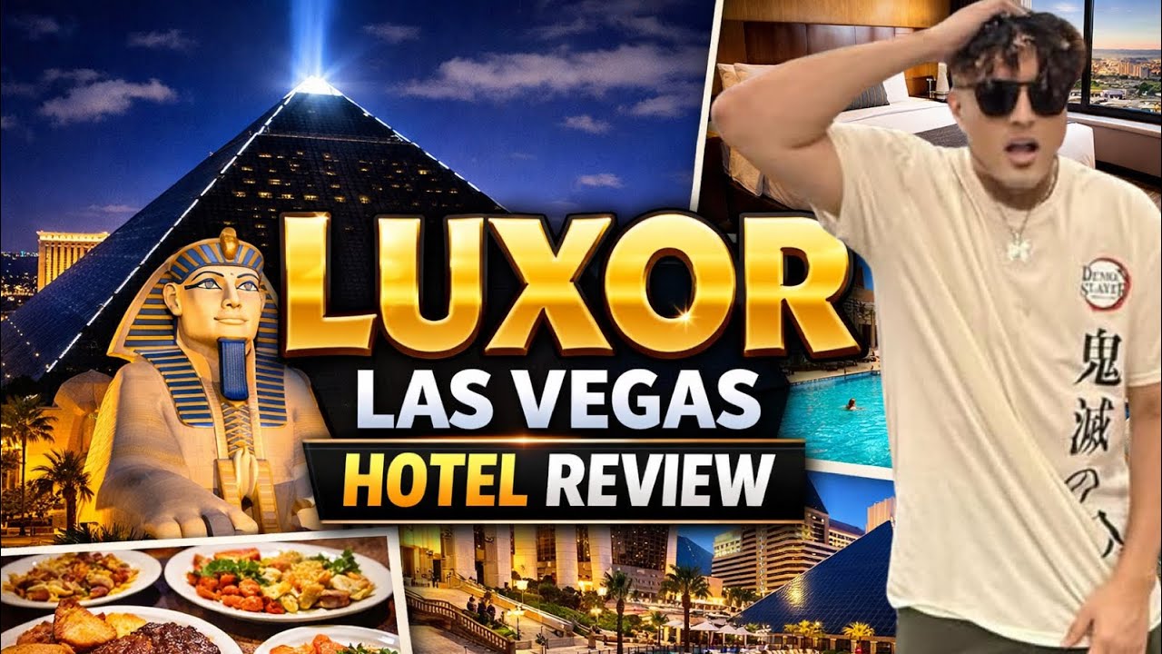 Luxor Las Vegas Room Tour 2026 🏨