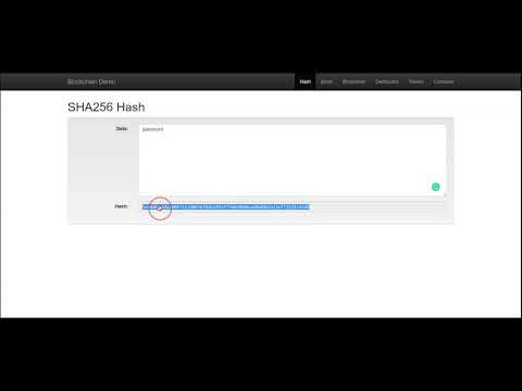 Basics of Crypto Part 1 - Block (SHA256 Cryptographic Hash Function) [Compact]