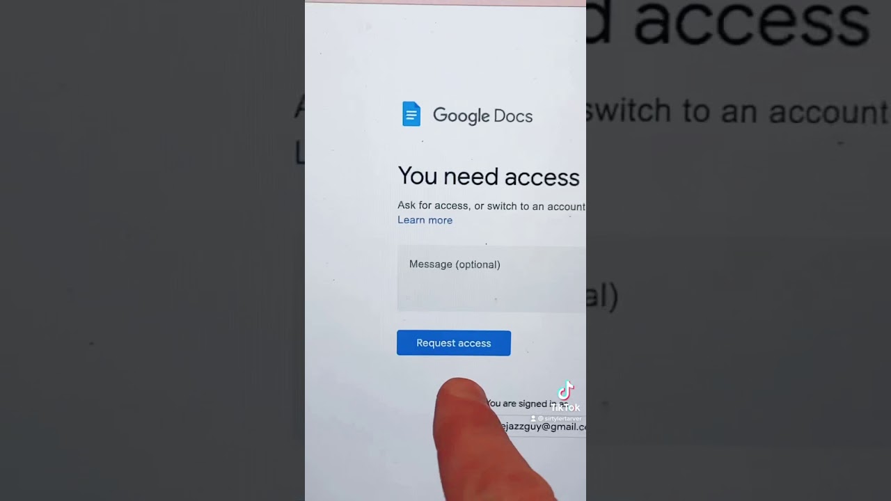 How to Remove 'Request Access' on Google Drive