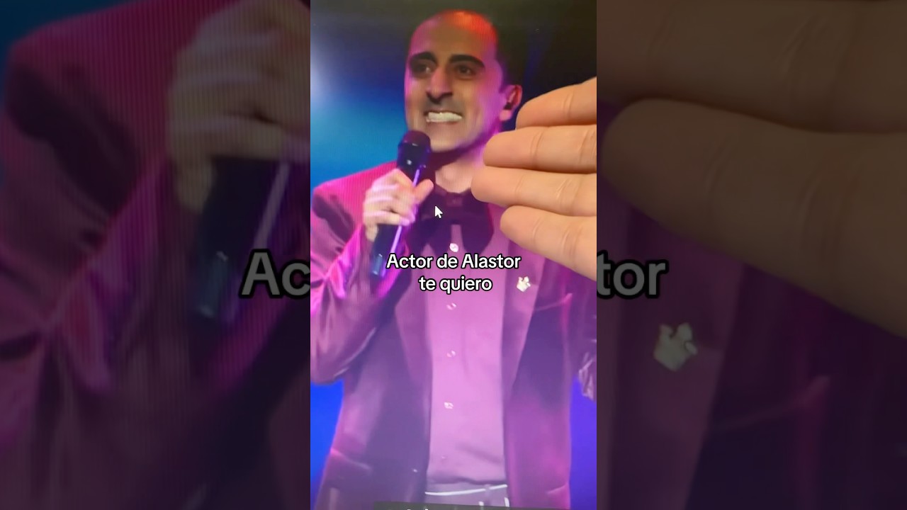 Amor por el actor de ALASTOR 😻