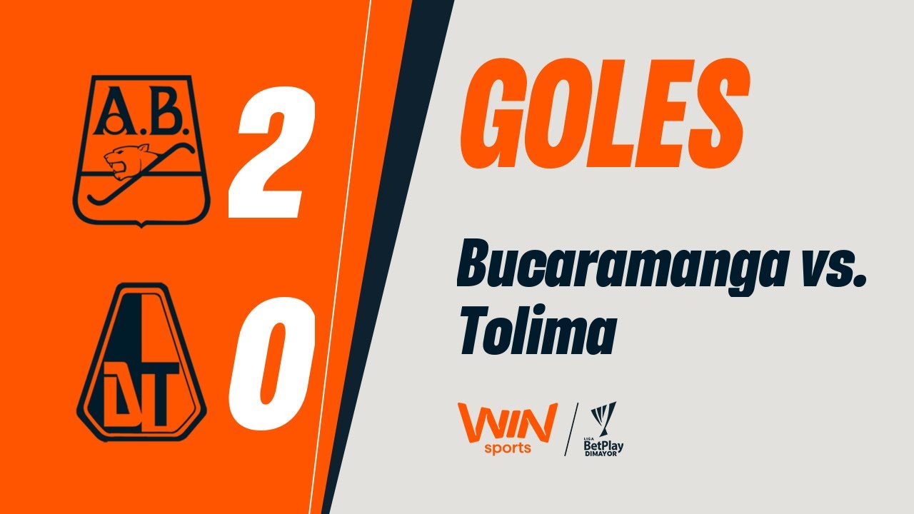 Bucaramanga vs. Tolima Goals | Liga BetPlay 2025-2