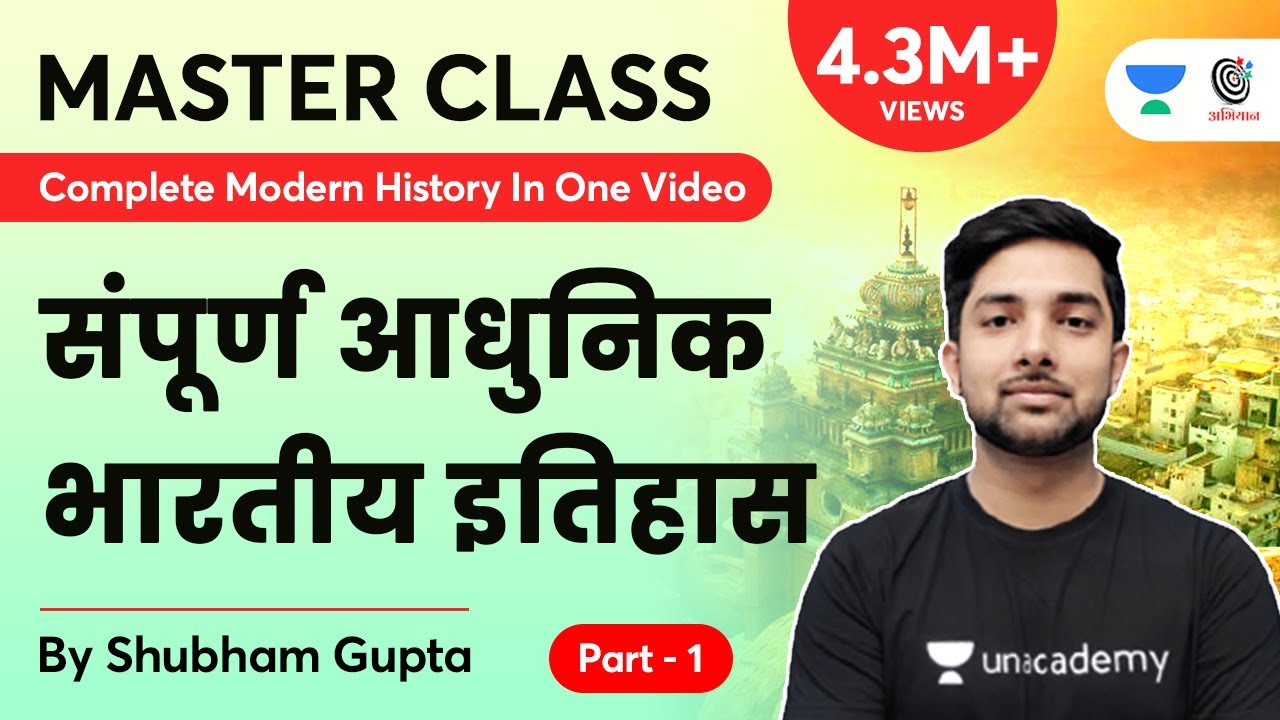 Complete Modern & Medieval Indian History in One Video 📚 | Essential for Competitive Exams