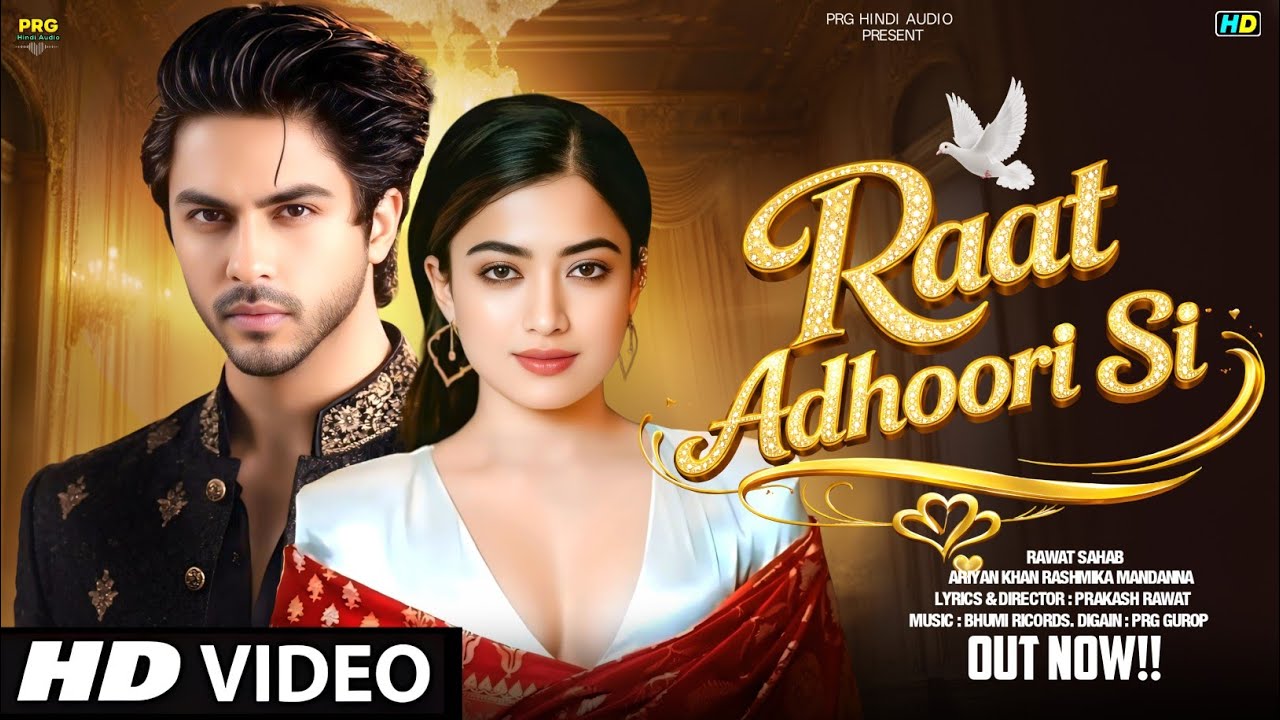  New Song 2026 |Raat Adhoori Si| Ariyan Khan |Rashmika Mandanna| New Hindi Song | Romantic Song 2026