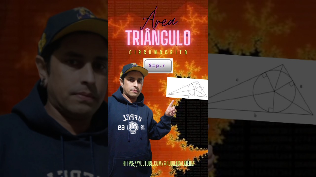 Como Calcular a Área de um Triângulo Circunscrito em uma Circunferência 🧮
