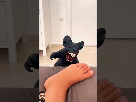 A Fake Monster 💀💀 #funny #comedy #monster #shorts