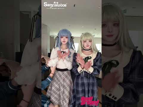 Anime BanG Dream! Ave Mujica Cosplay Mutsumi Wakaba Cosplay Wig showcase #sanymucos #cosplay