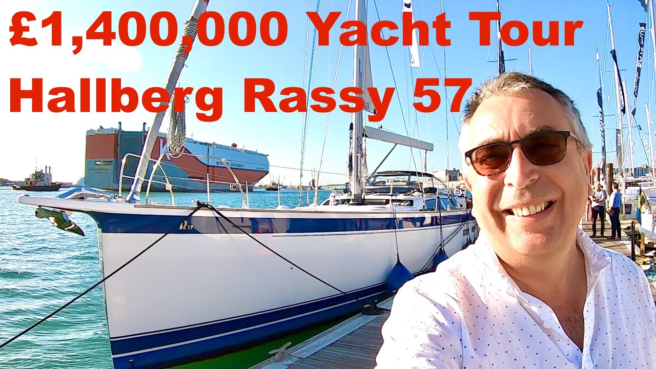 Luxury £1.4M Hallberg Rassy 57 Yacht Tour 🚤