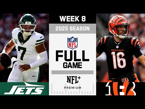 NY Comeback! New York Jets vs. Cincinnati Bengals FULL GAME | NFL 2025 Season Week 8