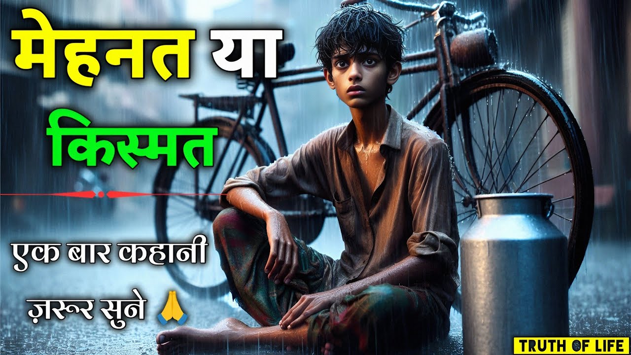 मेहनत या किस्मत | Hard Work vs Destiny | Best Motivational Story in Hindi | Truth of Life #trending