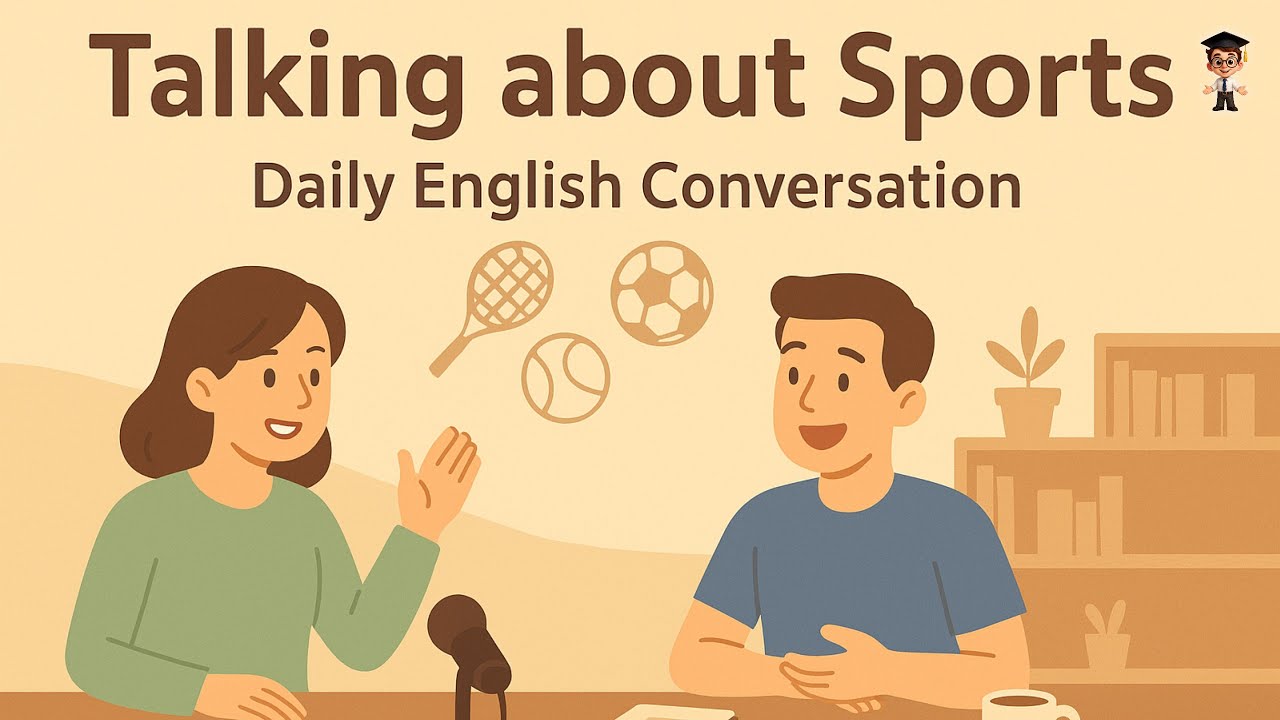 Learn How to Talk About Sports in English | Easy Daily Conversation for Beginners 🏅