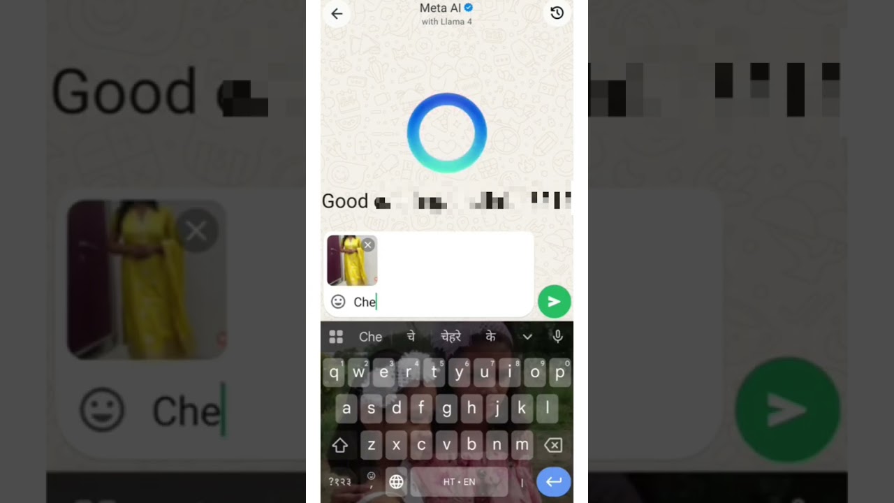 Meta AI Magic: Dress Change on Instagram 😱
