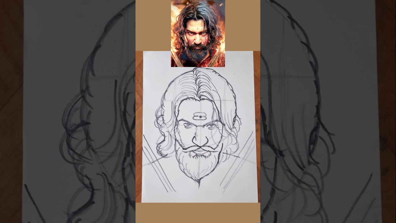 Stunning Chhatrapati Sambhaji Maharaj Drawing | Chhava Collection