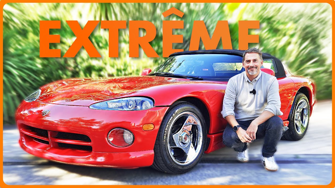 Dodge Viper RT/10 : La Supercar Inutilisable sur Route 🚗