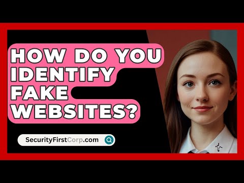 How Do You Identify Fake Websites? - SecurityFirstCorp.com